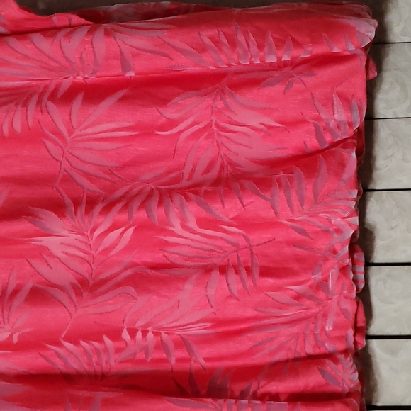 CHACHA VENTE Poncho tank top XL Pink - Picture 3 of 13